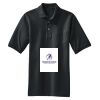 Heavyweight Cotton Pique Polo with Pocket Thumbnail
