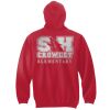 NuBlend ® Full Zip Hooded Sweatshirt Thumbnail